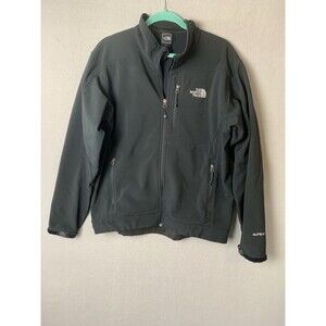 The North Face APEX Bionic Windbreaker Jacket Mens M Black Outdoor Hiking